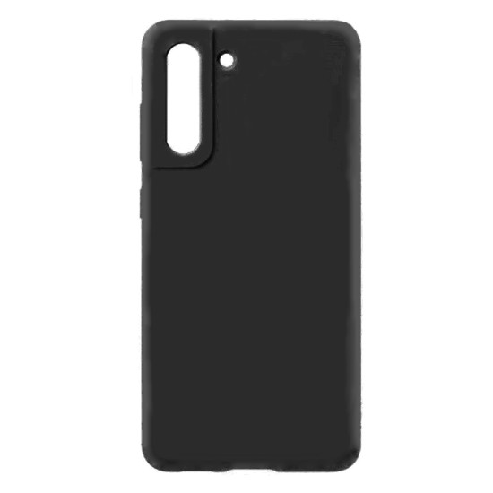 Capa de Silicone Macio para Samsung Galaxy S21 Preto